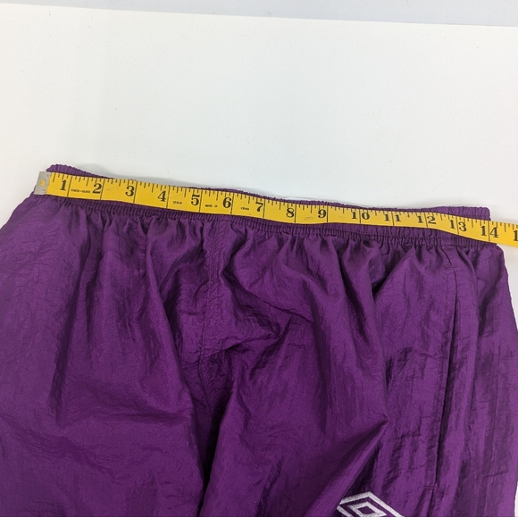 Vintage Umbro Warm Up Pants, Umbro Athletic Pants, Purple XXL - Picture 9 of 11
